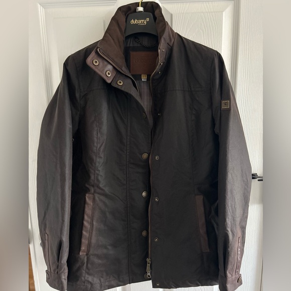 Dubarry of Ireland Mountrath Waxed Jacket-36 - Picture 1 of 9